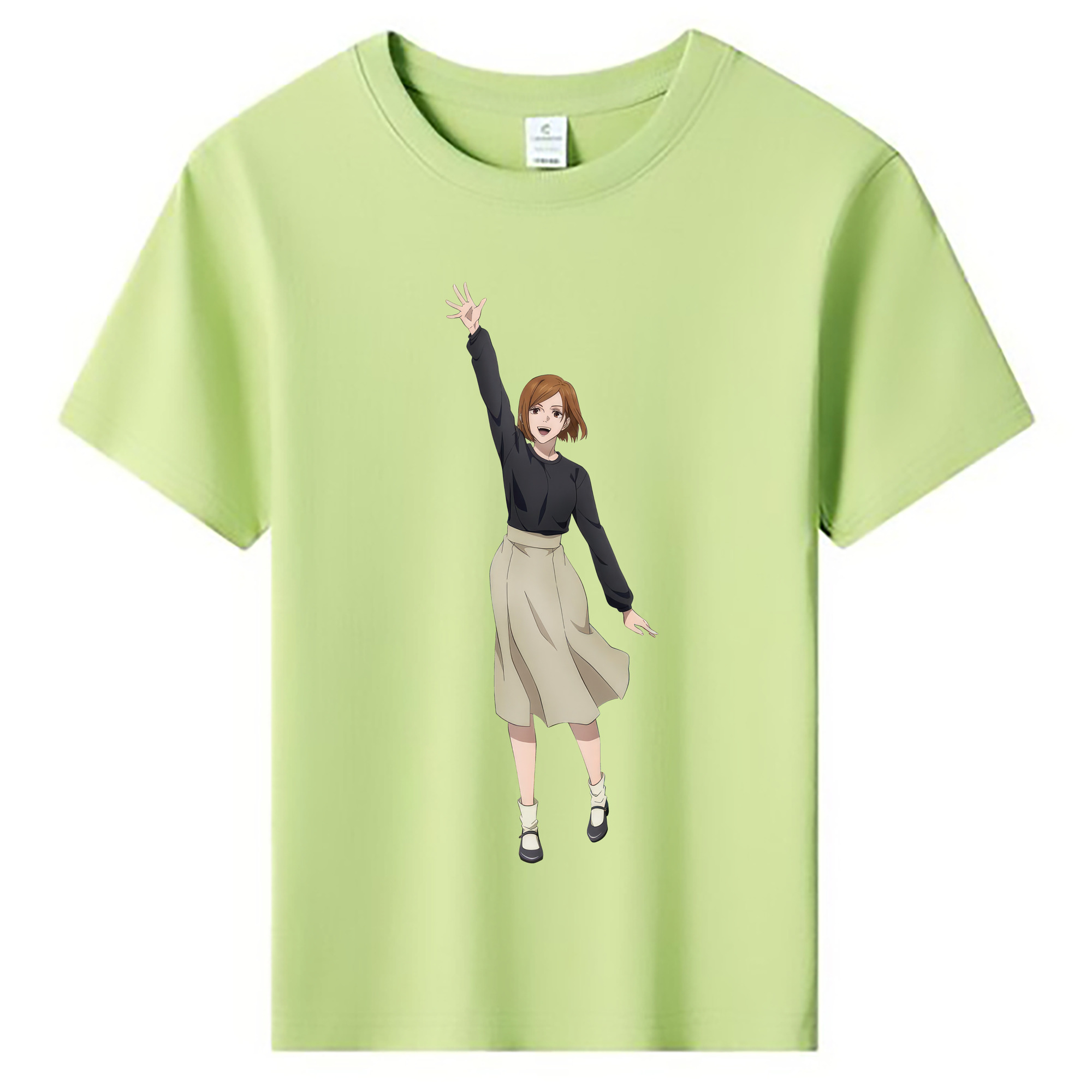 （画像用） 呪術廻戦 Jujutsu Kaisen 綿100％キッズTシャツ（フロントプリント）